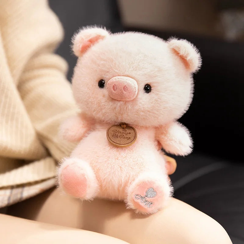 Cute Sitting Animals Red Panda Fox Sloth Cat Soft Plush Dolls Stuffed Capybara Pig Plushie Baby Toys Gifts for Children