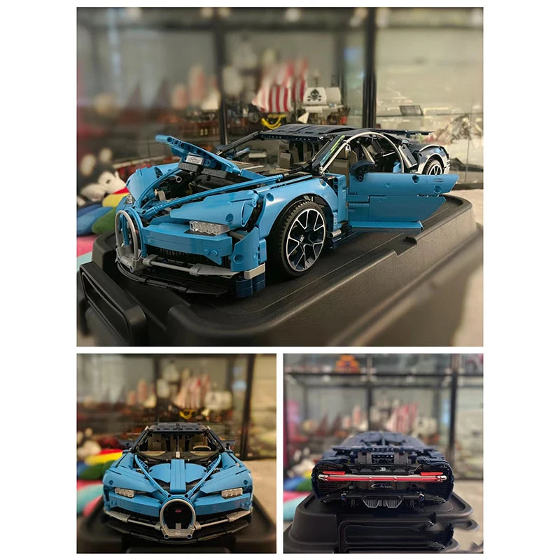 DIY Super Speed Sports Car Building Blocks Set – High-performance racing car model with durable ABS bricks, perfect for kids, teens, and car enthusiasts.