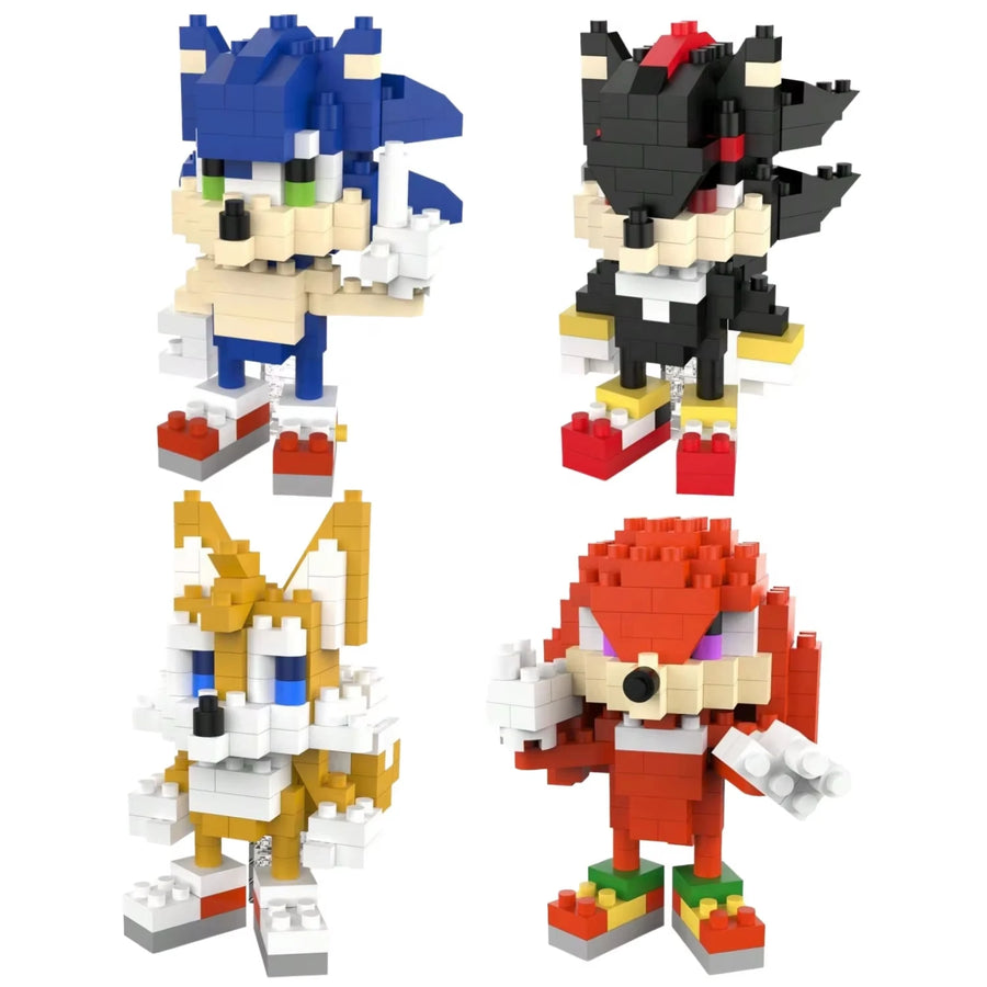 Sonic & Friends Building Blocks – Desktop Ornament Set