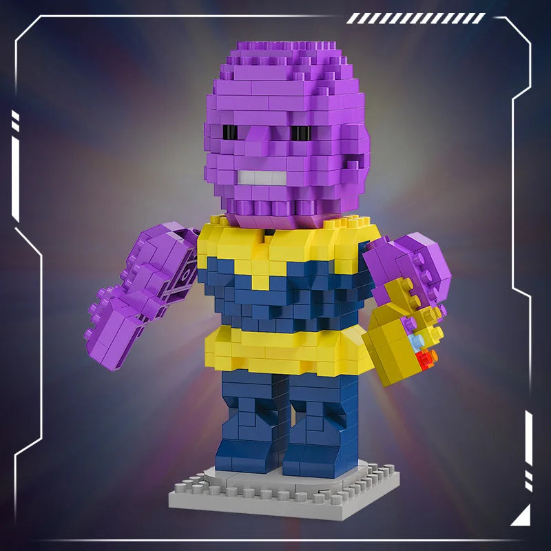 Marvel Legends Micro Building Blocks – Superhero Character Sets