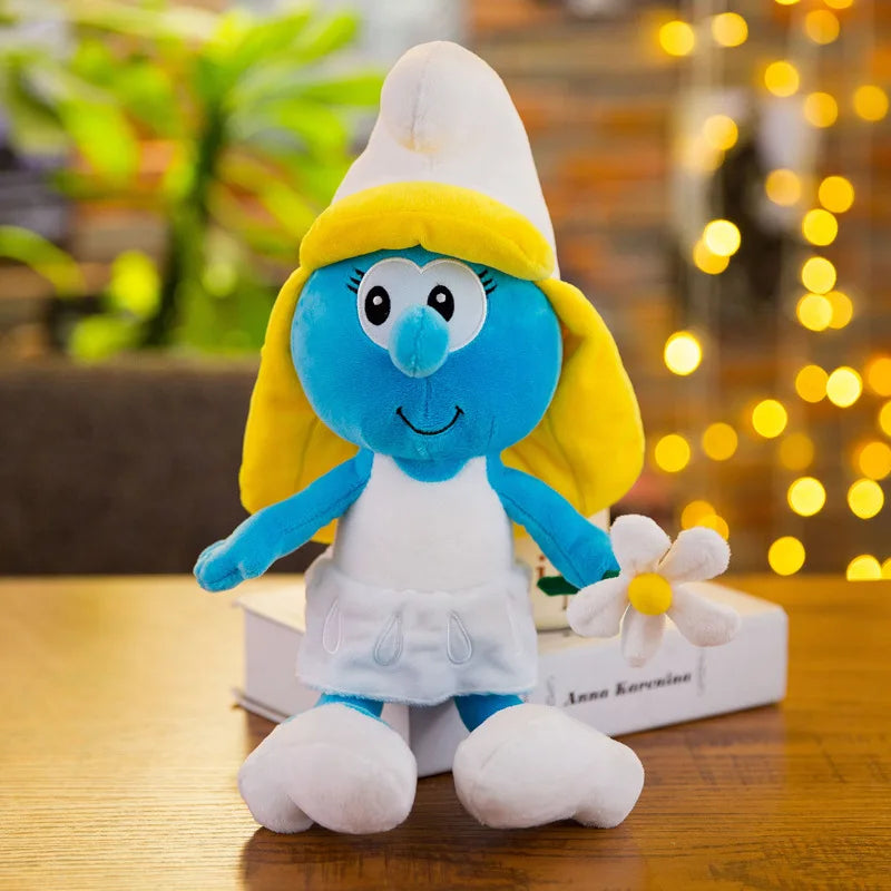 Smurf Cartoon Plush Toy – 40cm Stuffed Animal Doll