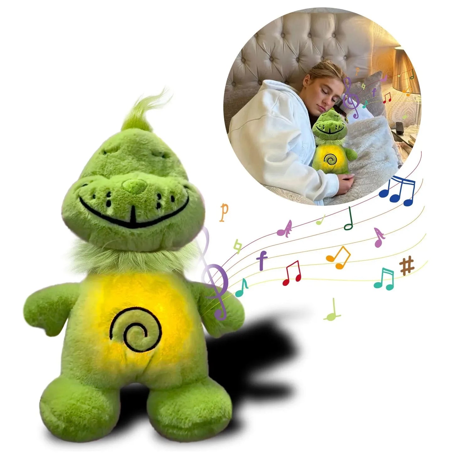 Holly Jolly Grumpkin™ – The Ultimate Breathing Plush Toy for a Cozy Christmas with Glow & Lullaby