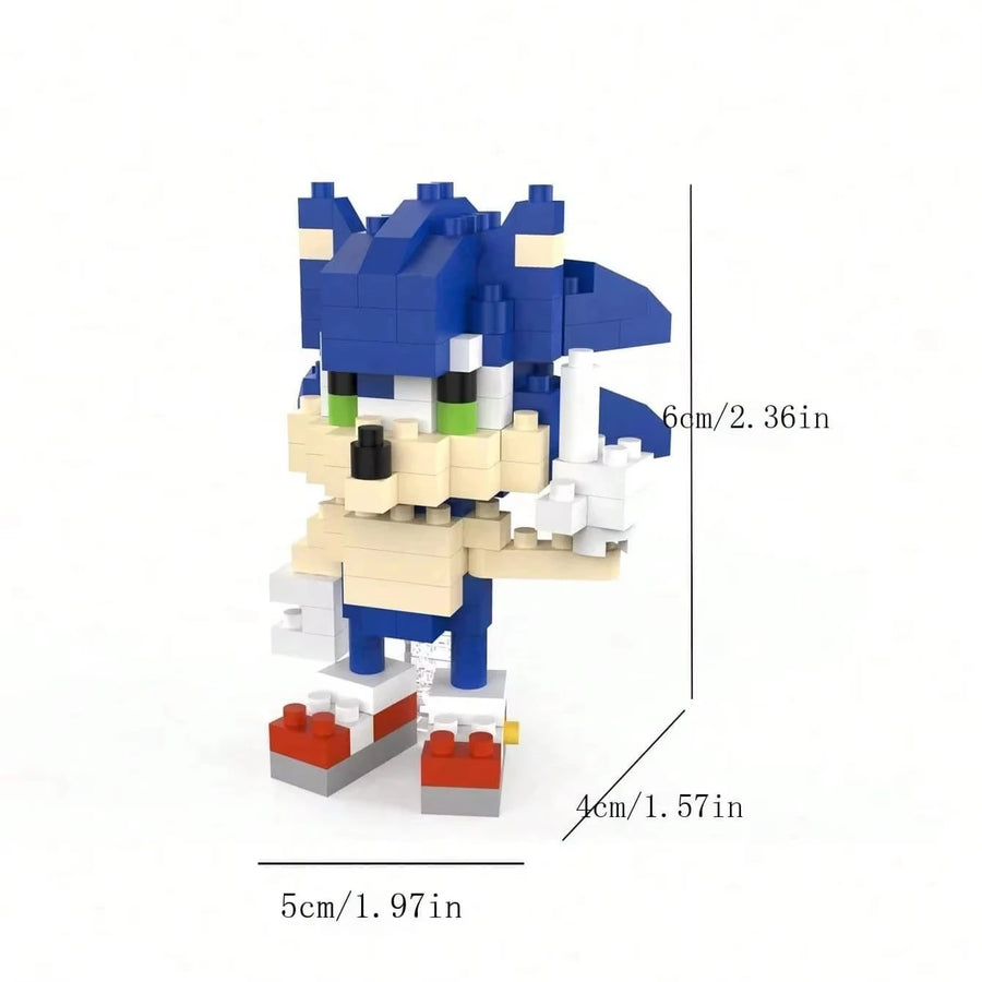 Sonic & Friends Building Blocks – Desktop Ornament Set