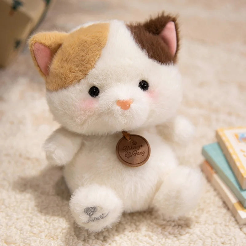 Cute Sitting Animals Red Panda Fox Sloth Cat Soft Plush Dolls Stuffed Capybara Pig Plushie Baby Toys Gifts for Children
