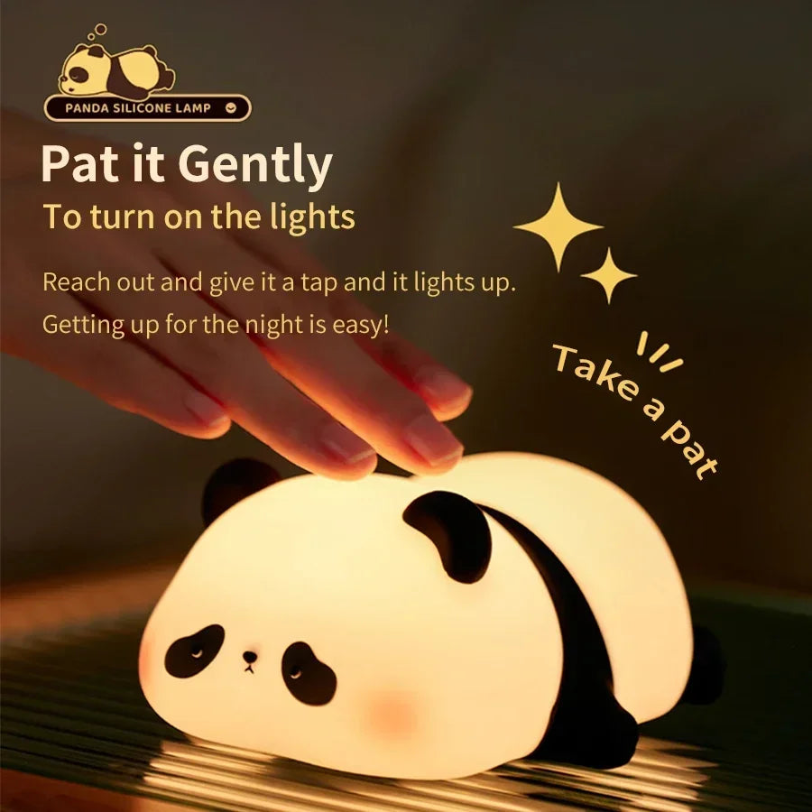 Panda night light presented as a cute gift for kids
