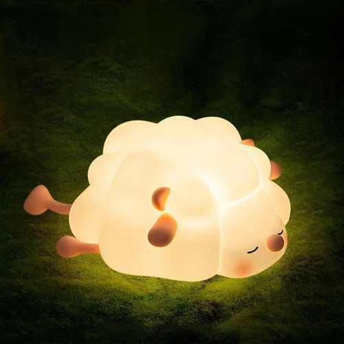 The Cozy Corner Setup: Capybara Lamp + Sleepy Sheep Light