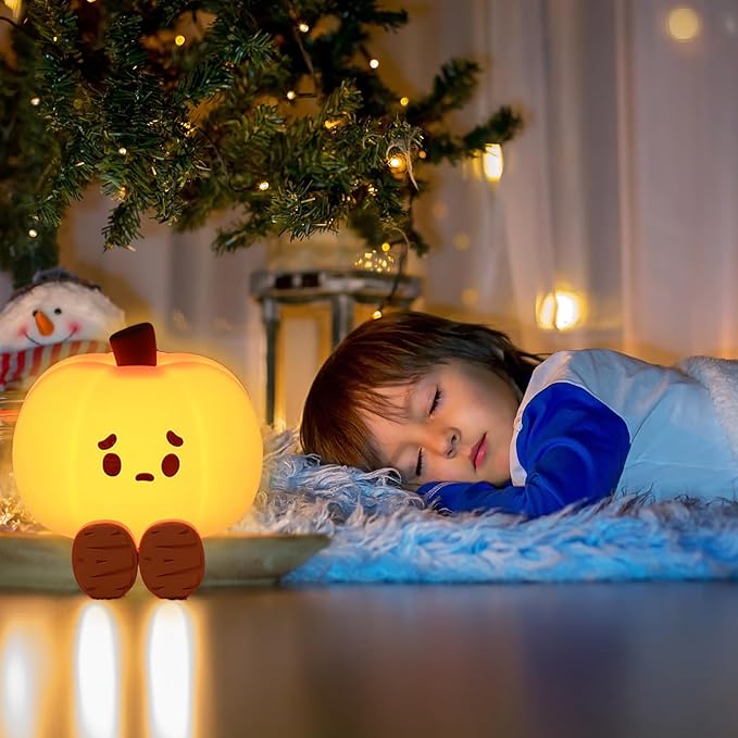 From Workdays to Witch Nights: The Pumpkin Night Light Glow