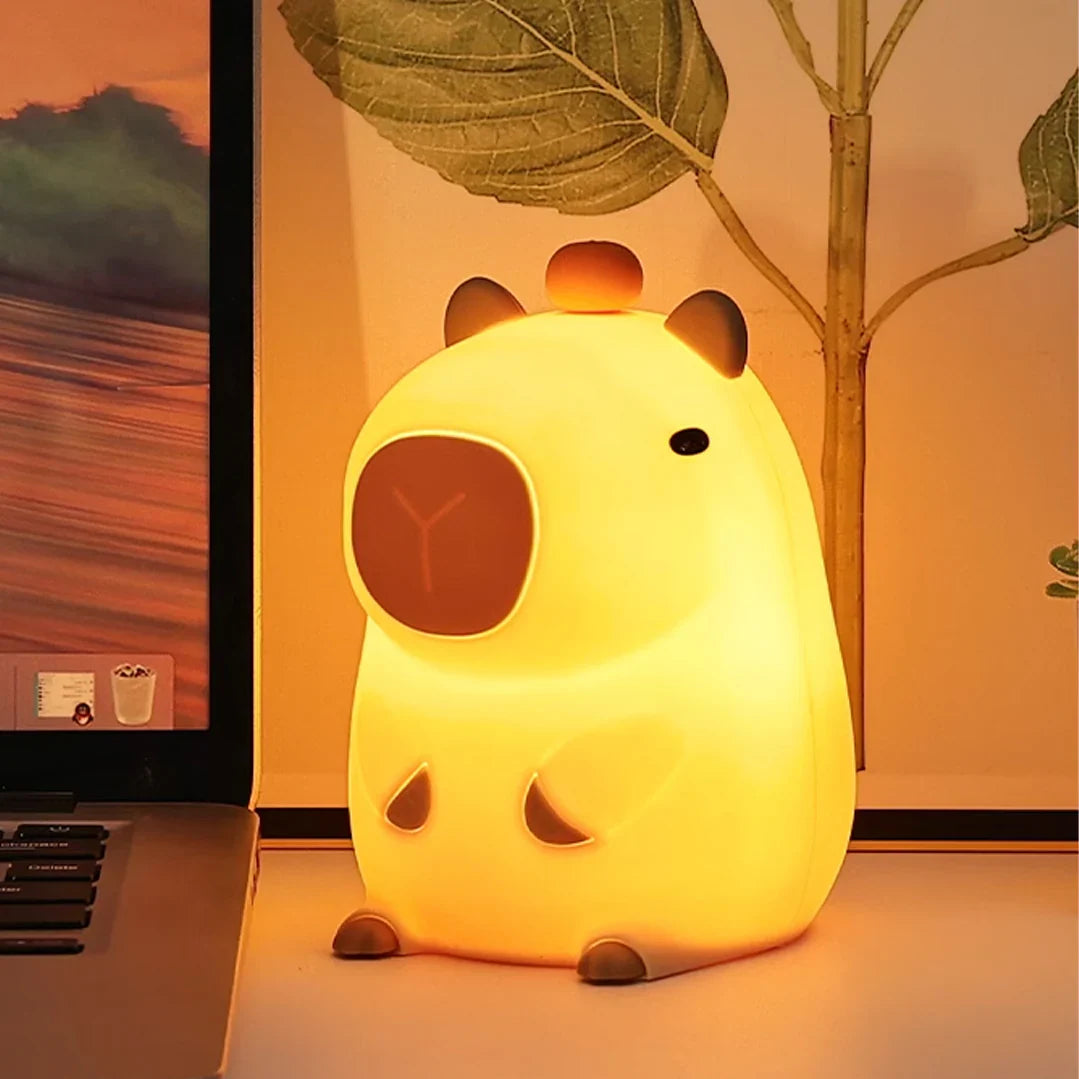 The Capybara Night Light: Calm, Minimal, and Totally Adorable