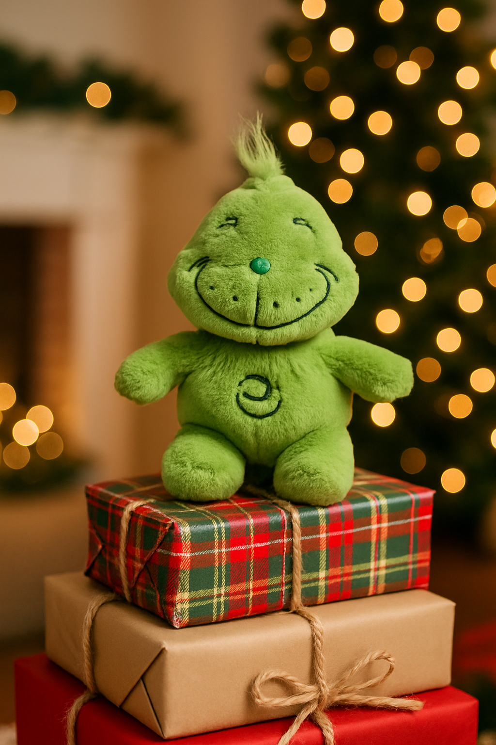Breathing Grinch Plush