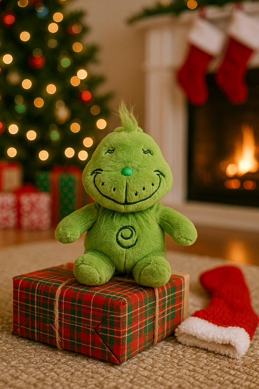 breathing grinch plush