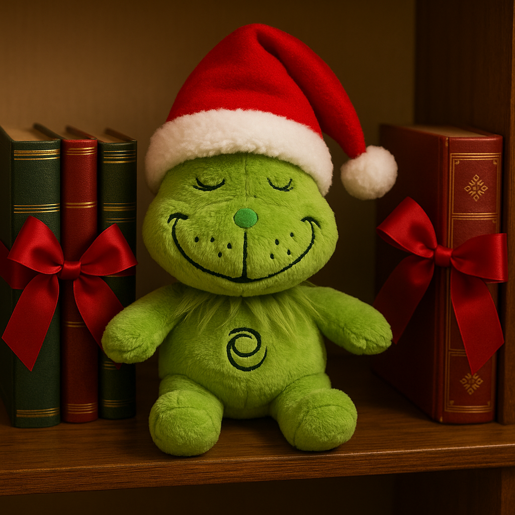 How the Breathing Grinch Plush Helps Kids Handle Christmas Overstimulation