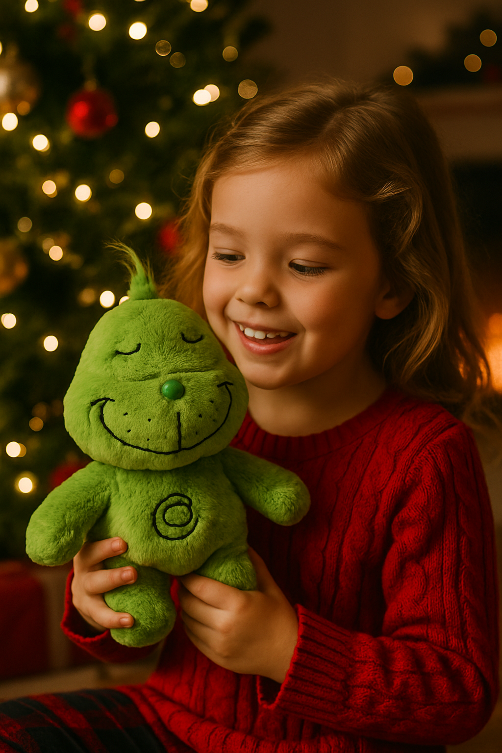 Breathing Grinch Plush