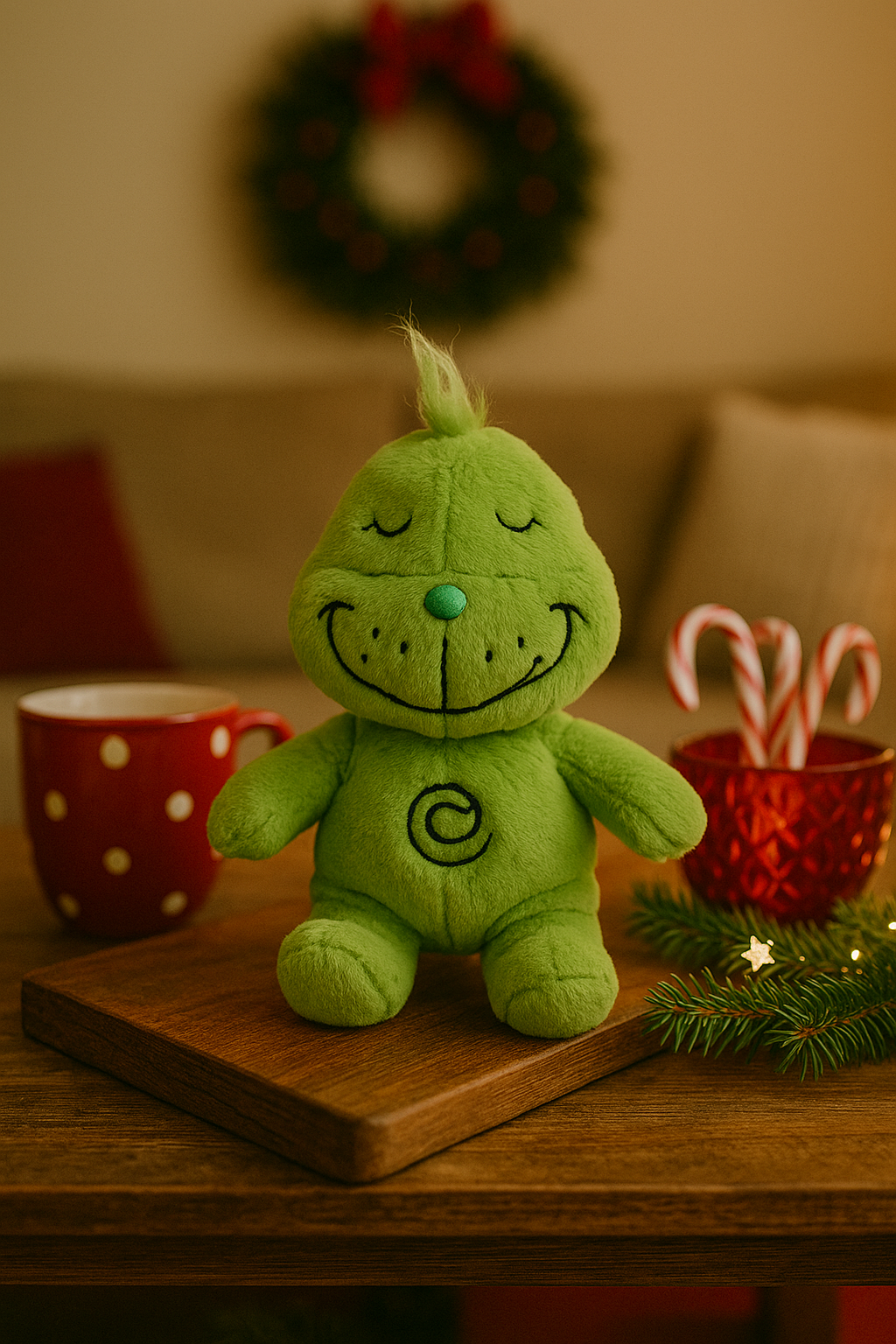 breathing grinch plush