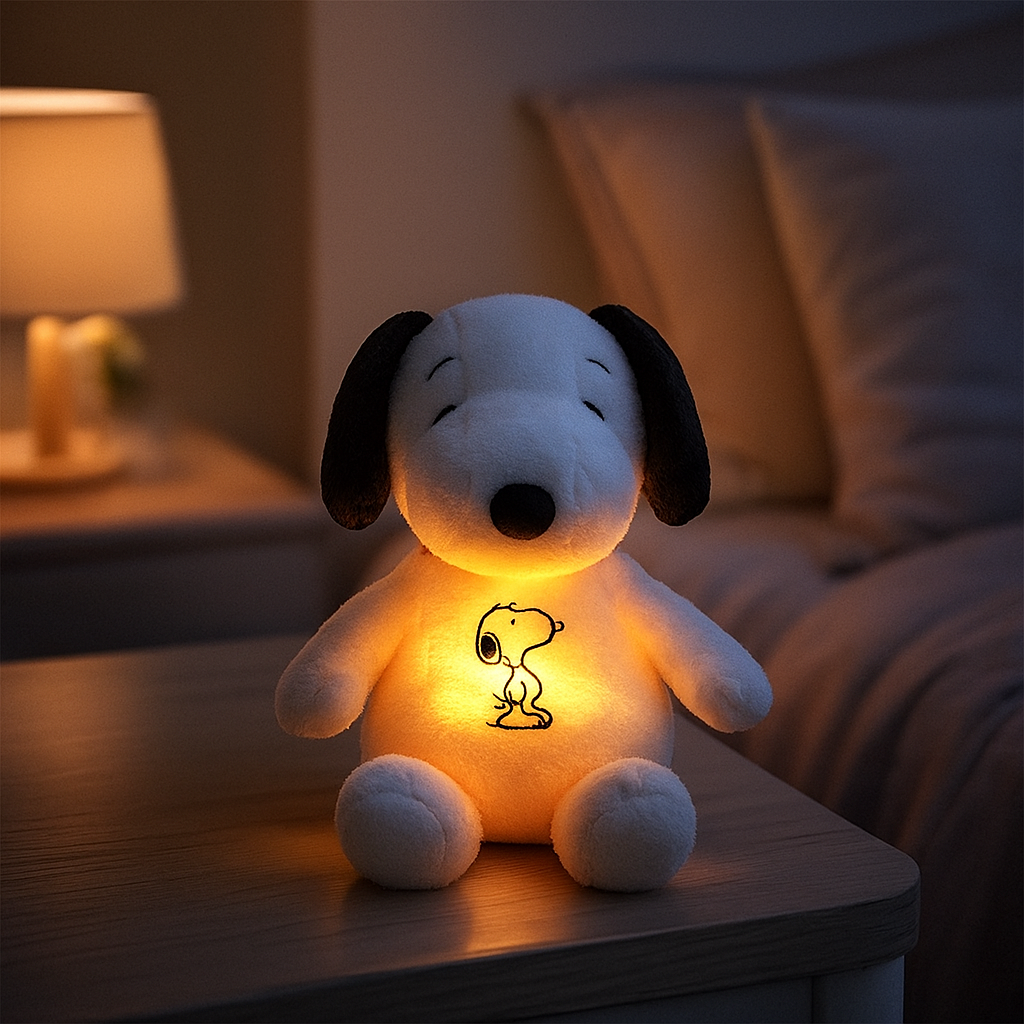 Bedtime Anxiety in Kids: How the Breathing Snoopy Plush Creates Emotional Safety at Night