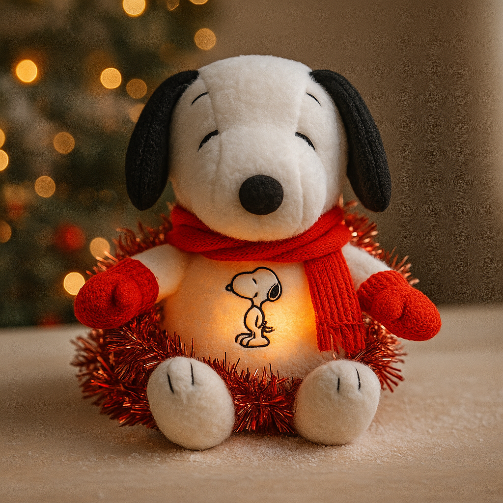 breathing snoopy plush
