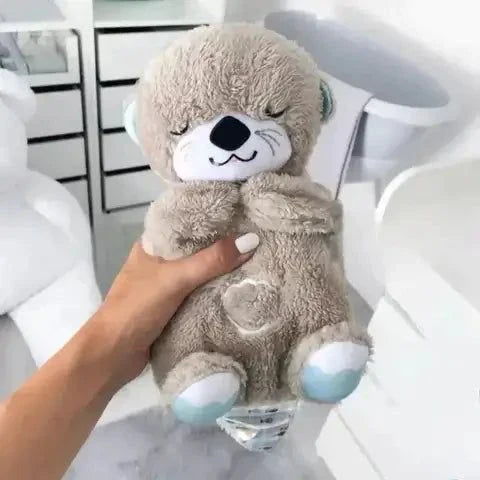 The Breathing Otter Plush: Relaxation in Motion
