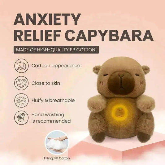 Capybara Plush Close Up