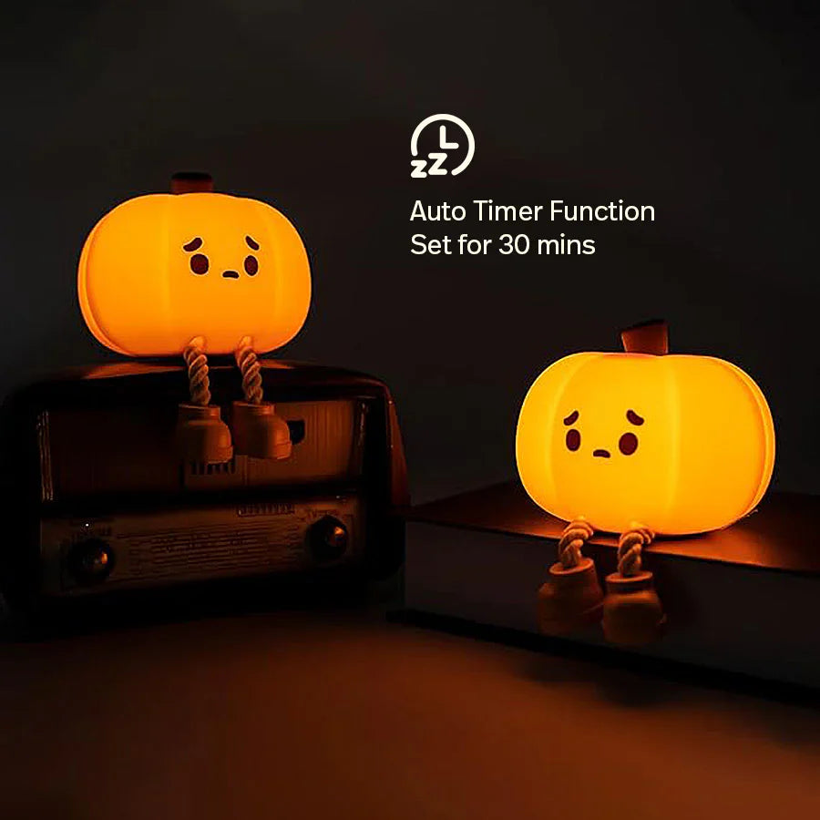How to Build a Fall Self-Care Corner With the Pumpkin Night Light