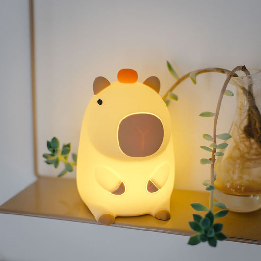 The Capybara Night Light: Your New Cozy Winter Companion for Calm, Comfort, and Warm Light