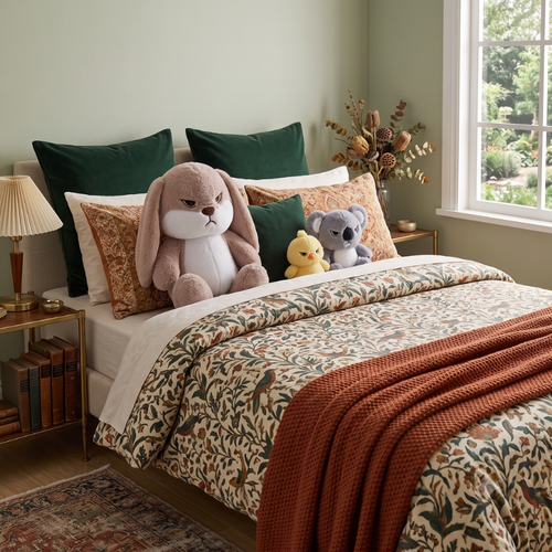Plushies as Room Decor: Cute Bedroom Styling Ideas