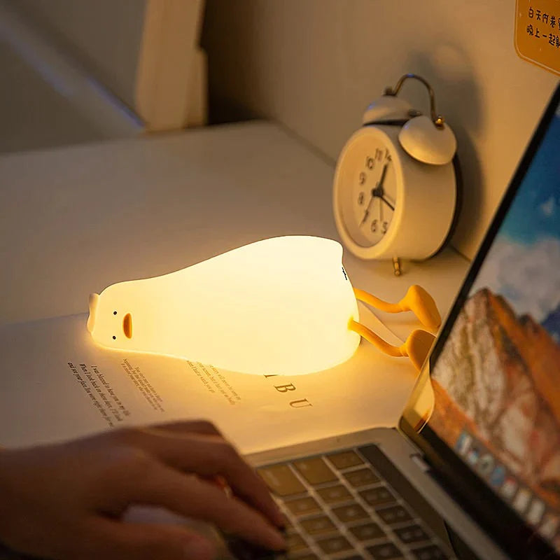 Finding Calm in the Holiday Chaos: How the Duckie Night Light Helps You Unwind