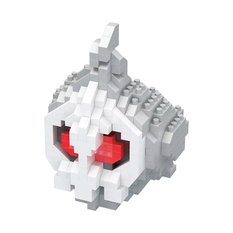 Pokemon Micro Building Blocks Marowak Jigglypuff Gengar Mudkip Piplup Raichu Gyarados Pikachu Mini Brick Figures Toy for Kids