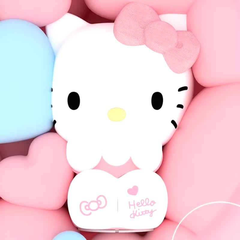 Kawaii  Hellokitty Atmosphere Lamp Girls Bedroom Bedlight Anime Hellokitty Desktop Decor Pat Lamp Ornaments Christmas Gift