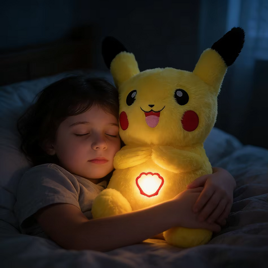 PikaBoo™ – Glow-Up Plush Toy with Light for Nighttime Comfort