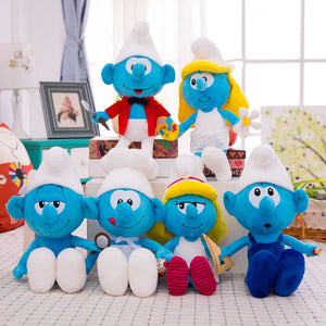 Smurf Cartoon Plush Toy – 40cm Stuffed Animal Doll