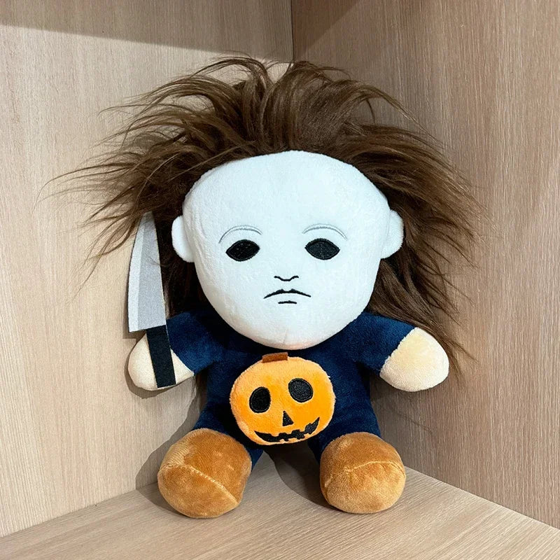 Michael Myers Horror Plush Toy – 25cm Halloween Stuffed Doll