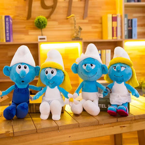 Smurf Cartoon Plush Toy – 40cm Stuffed Animal Doll