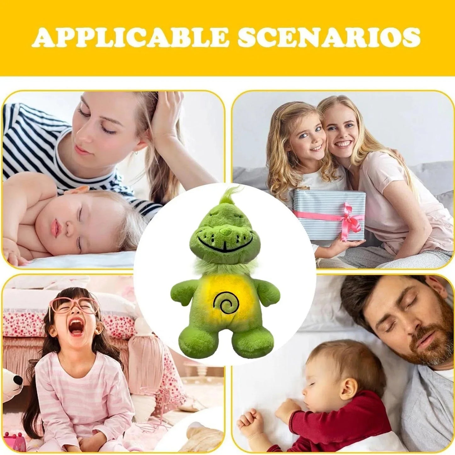 Holly Jolly Grumpkin™ – The Ultimate Breathing Plush Toy for a Cozy Christmas with Glow & Lullaby