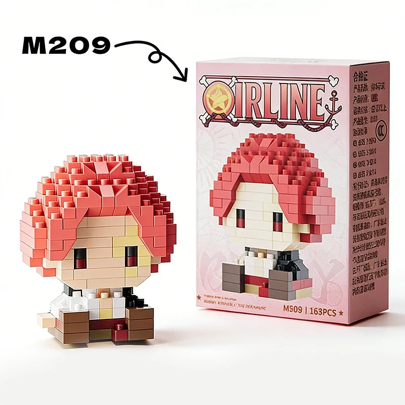 One Piece Micro Building Blocks – 3D Anime Assembly Bricks