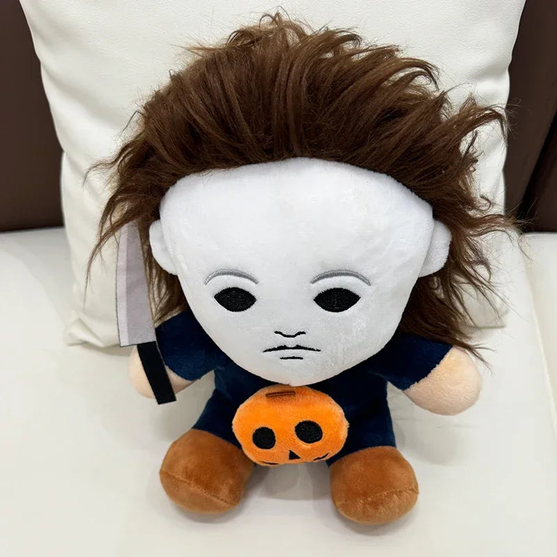 Michael Myers Horror Plush Toy – 25cm Halloween Stuffed Doll