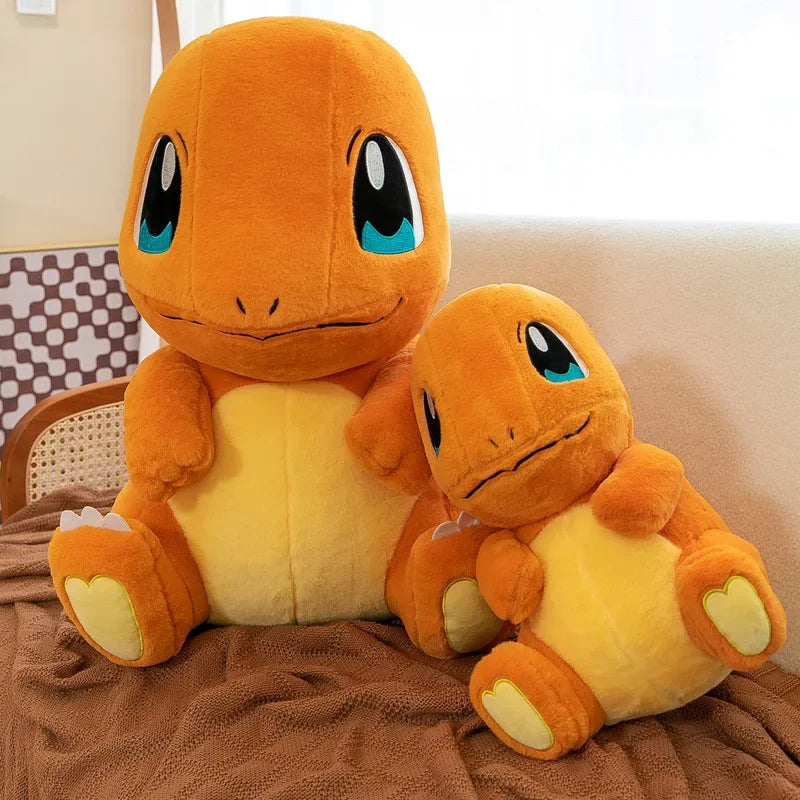 Charizard & Charmander Anime Plush Toy – Large Stuffed Animal (35-80cm)