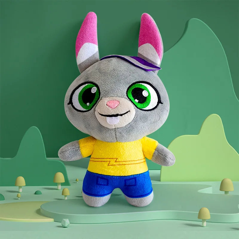 Cute Cat & Friends Plush Collection – Soft Dress-Up Plush Dolls with Changeable Clothes