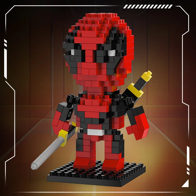 Marvel Legends Micro Building Blocks – Superhero Character Sets