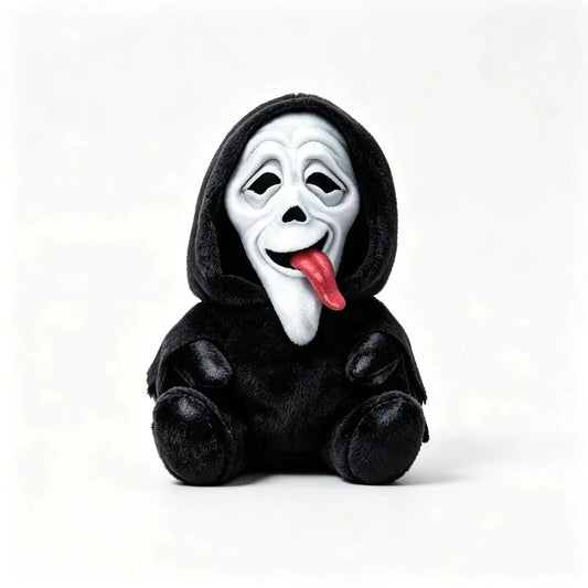 Ghostface Horror Plush Toy – Scary Movie Stuffed Animal