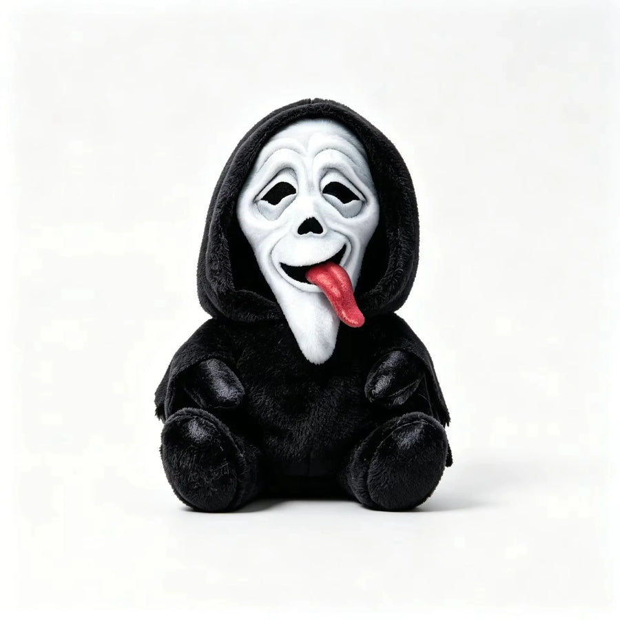 Ghostface Horror Plush Toy – Scary Movie Stuffed Animal