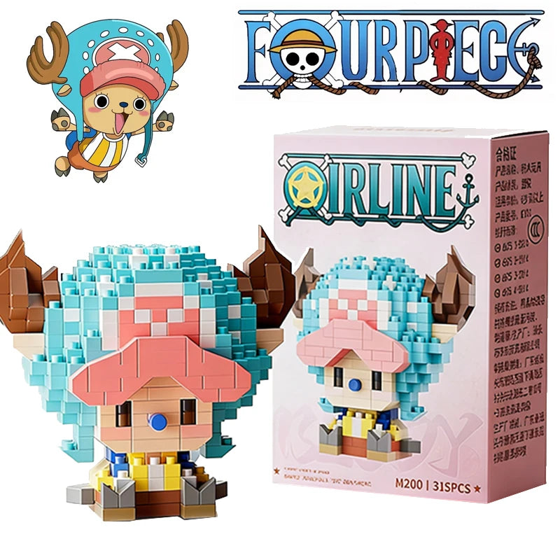 One Piece Micro Building Blocks – 3D Anime Assembly Bricks