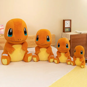 Charizard & Charmander Anime Plush Toy – Large Stuffed Animal (35-80cm)