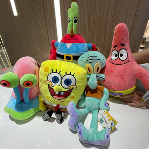 SpongeBob & Friends Plush Toys – Character Throw Pillows