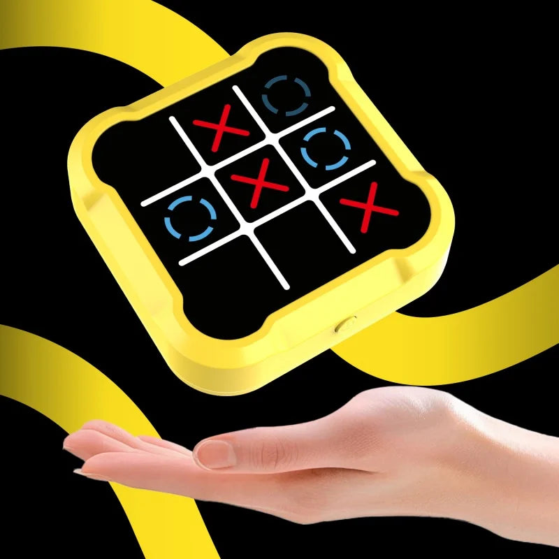 Multifunctional Tic Tac Toe Electronic Board Game Kids Educational Strategy Toyamily Interactive Brain Game for Parent Child Fun