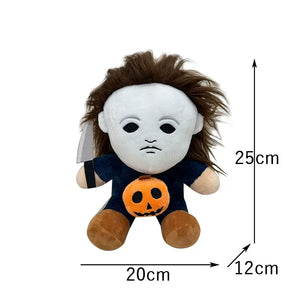 Michael Myers Horror Plush Toy – 25cm Halloween Stuffed Doll