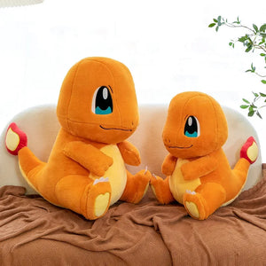 Charizard & Charmander Anime Plush Toy – Large Stuffed Animal (35-80cm)
