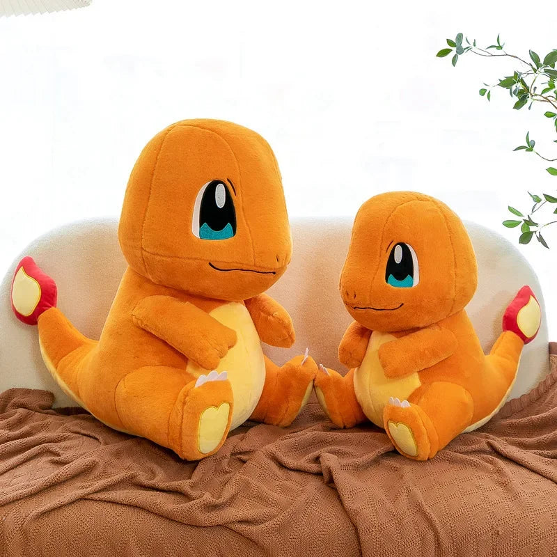 Charizard & Charmander Anime Plush Toy – Large Stuffed Animal (35-80cm)