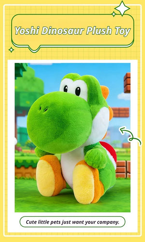 Bandai Yoshi Plush Toy – Cute Dinosaur Stuffed Animal (30-70cm)