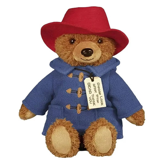 29CM Britain Paddington Bear Plush Dolls Kawaii Small Bear Stuffed Dolls High Quality Children Christmas Birthday Gifts
