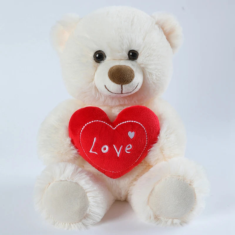 Classic teddy bear plush styled in a cozy and peaceful setting