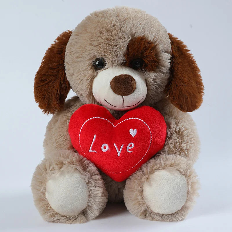 Classic teddy bear plush with a simple and timeless design